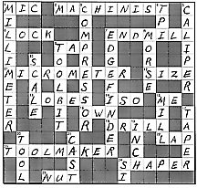 Completed Crossword Puzzle