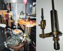 Leo Reid's drill press milling spindle
