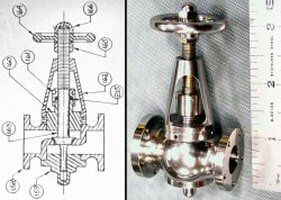 Dick Kostelnicek's model steam valve