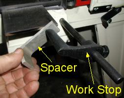 Stop spacer use